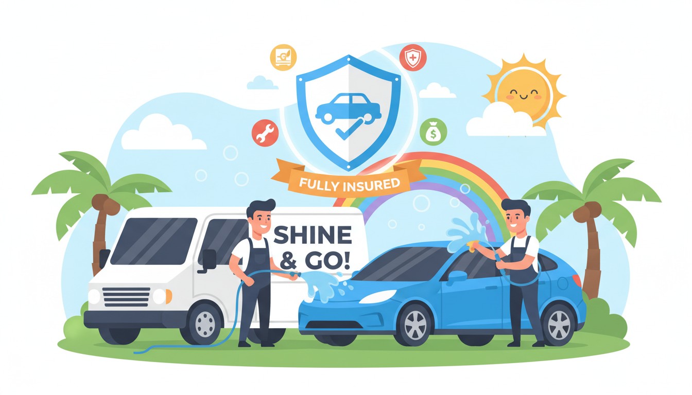 Mobile Car Detailing Insurance: Coverage for On-the-Go Auto Care Businesses